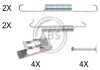 Комплект монтажный тормозных колодок A.B.S. 0027Q (фото 1)