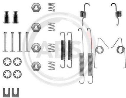 Комплект монтажный тормозных колодок A.B.S. 0614Q