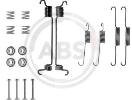 Комплект монтажный тормозных колодок A.B.S. 0741Q