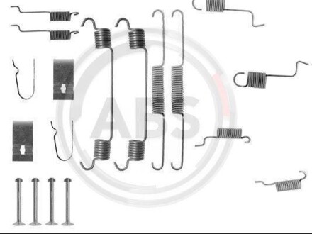 Комплект монтажный тормозных колодок A.B.S. 0742Q