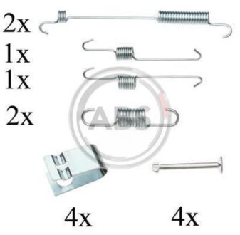Комплект монтажный тормозных колодок A.B.S. 0846Q