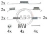 Комплект монтажный тормозных колодок A.B.S. 0861Q (фото 1)