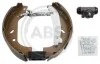 Колодки тормозные барабанные, комплект A.B.S. 111409