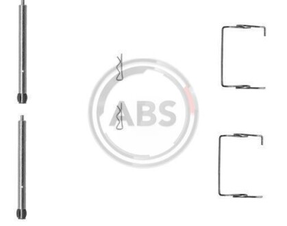 Комплект монтажный тормозных колодок A.B.S. 1267Q
