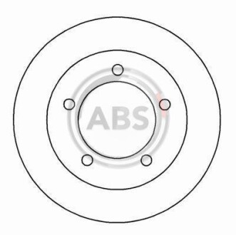 Диск тормозной A.B.S. 15026