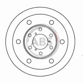 Диск тормозной A.B.S. 15032