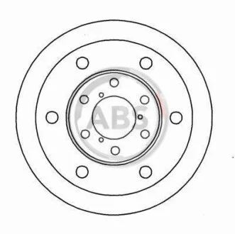 Диск тормозной A.B.S. 15032