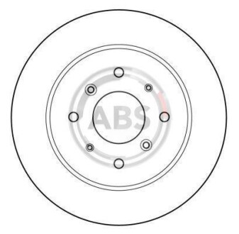 Диск тормозной A.B.S. 15599