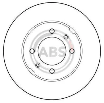 Диск тормозной A.B.S. 15609