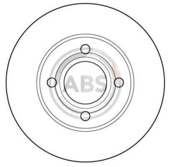 Диск тормозной A.B.S. 15746