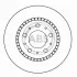 Тормозной диск передний вентилируемый A.B.S. 15932 (фото 1)