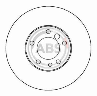 Диск тормозной A.B.S. 16102