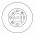 Тормозной диск задний невентилируемый A.B.S. 16147 (фото 2)
