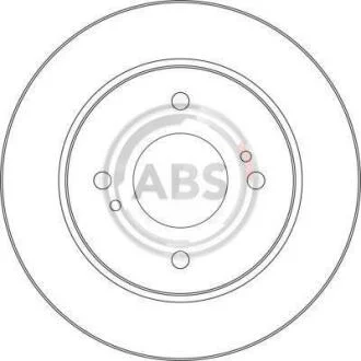 Диск тормозной A.B.S. 16152