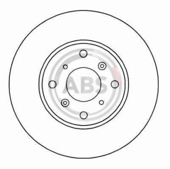 Диск тормозной A.B.S. 16172
