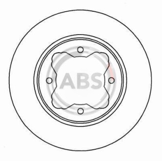 Диск тормозной A.B.S. 16183