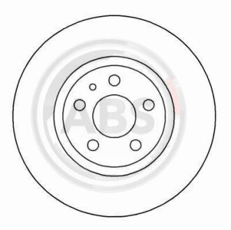 Диск тормозной A.B.S. 16200