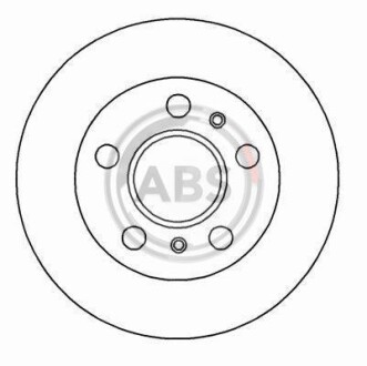 Диск тормозной A.B.S. 16215