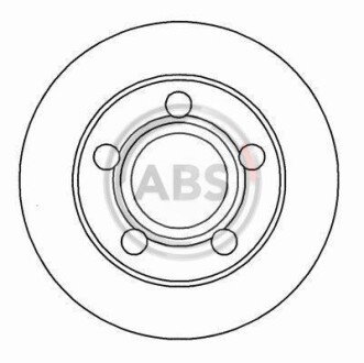 Диск тормозной A.B.S. 16249