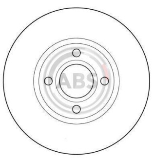 Диск тормозной A.B.S. 16371