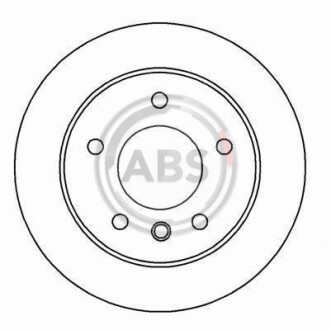 Диск тормозной A.B.S. 16535