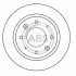 Тормозной диск задний невентилируемый A.B.S. 16911 (фото 2)