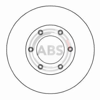 Диск тормозной A.B.S. 17015