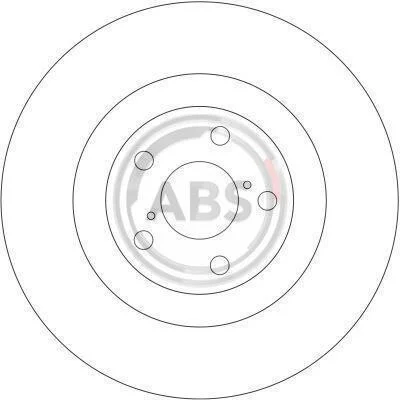 Диск гальмівний A.B.S. 17020 (фото 1)
