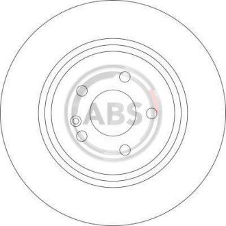 Диск тормозной A.B.S. 17052