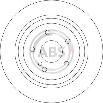 Диск гальмівний A.B.S. 17113 (фото 1)