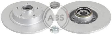 Тормозной диск задний невентилируемый A.B.S. 17155C