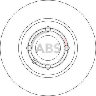 Диск тормозной A.B.S. 17195