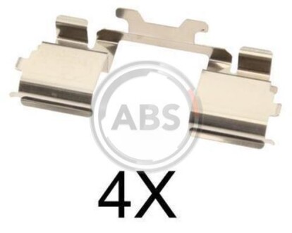 Комплект монтажный тормозных колодок A.B.S. 1725Q