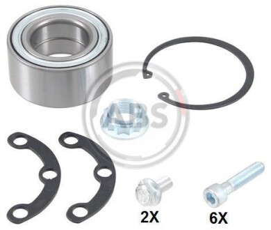 Подшипник задней ступицы колеса, комплект A.B.S. 200592