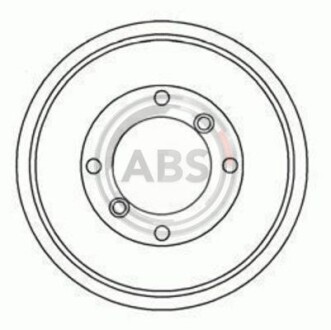 Тормозной барабан передний A.B.S. 2281-S