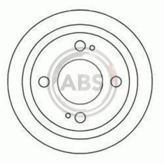 Тормозной барабан A.B.S. 2345-S