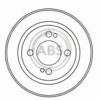 Тормозной барабан задний A.B.S. 2346-S