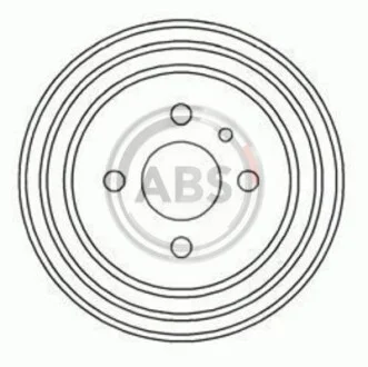 Барабан гальмівний A.B.S. 2373-S