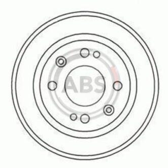 Тормозной барабан A.B.S. 2379-S