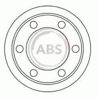 Тормозной барабан задний A.B.S. 2406-S