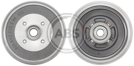 Тормозной барабан со ступичным подшипником в сборе A.B.S. 2749-SC