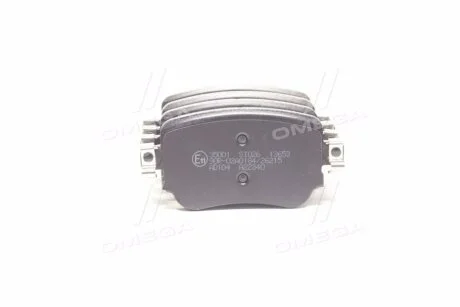 Тормозные колодки дисковые, комплект A.B.S. 35001