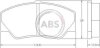 Комплект гальмівних колодок A.B.S. 36578 (фото 1)