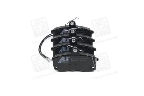Тормозные колодки дисковые, комплект A.B.S. 37079