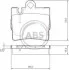 Комплект гальмівних колодок A.B.S. 37150 (фото 1)