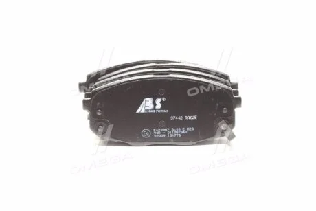 Тормозные колодки дисковые, комплект A.B.S. 37442