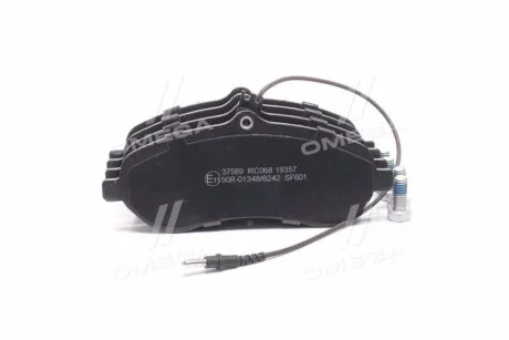 Тормозные колодки дисковые, комплект A.B.S. 37589