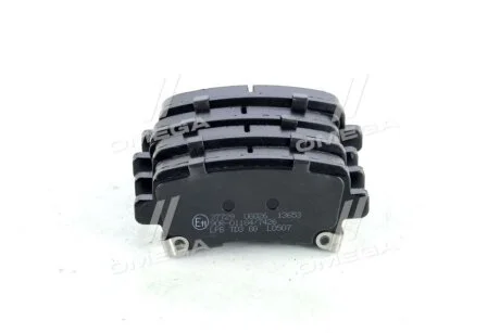 Тормозные колодки дисковые, комплект A.B.S. 37729