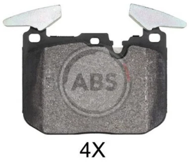 Тормозные колодки дисковые, комплект A.B.S. 37954