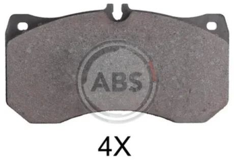 Тормозные колодки дисковые, комплект A.B.S. 37962